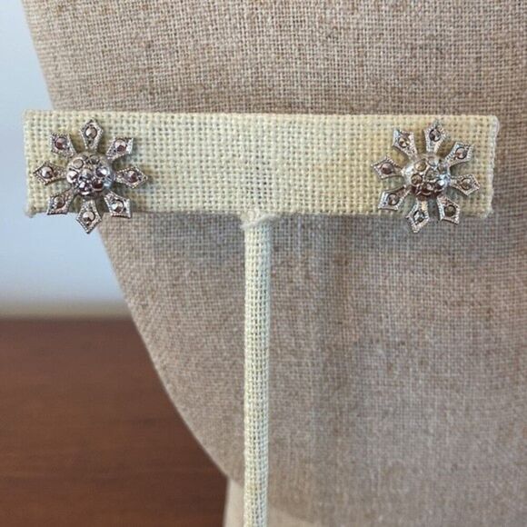 Vintage Kilmer & Daniel Art Deco Sterling Necklace & Matching Clip Earri… - Picture 2 of 7